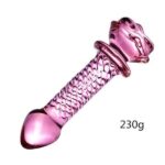 rose-shaped-pyrex-glass-dildo-butt-plug